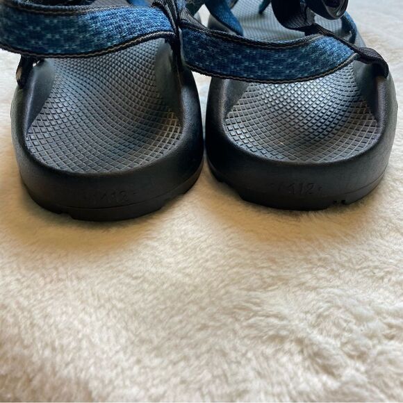Chaco Loop Toe Blue Tone Sandals Size 12 - Picture 7 of 8